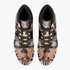 Bertholdt Hoover Training Corps Attack on Titan Mid 1 Basketball Shoes