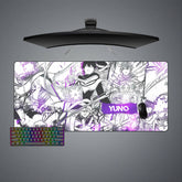 Yuno Drawing Size Gaming Mouse Pad,