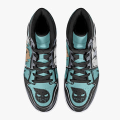 Black Star Soul Eater Mid 1 Basketball Shoes