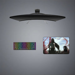 Bleach Mugetsu Ichigo Design M-XXL Size Gaming Mouse Pad, Computer Desk Mat