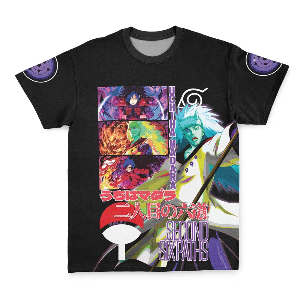 Uchiha Madara V2 Naruto Streetwear T-Shirt