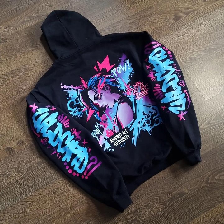 Wildcard Jinx League of Legends Unisex Hoodie - Nysekai