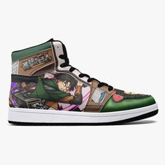Captain Levi Attack on Titan Mid 1 Basketball Shoes