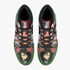 Captain Levi Attack on Titan Mid 1 Basketball Shoes