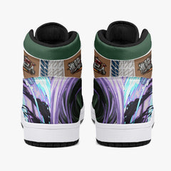Captain Levi Cleaner Shingeki no Kyojin Mid 1 Basketball Shoes