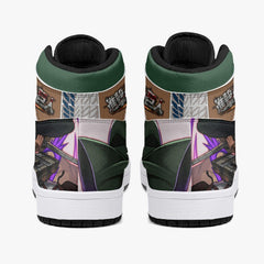 Captain Levi Shingeki no Kyojin Mid 1 Basketball Shoes