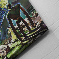 Castle in the Sky Starry Night Studio Ghibli Canvas Print Wall Art - Nysekai