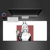 Power Drawing Size Gaming Mouse Pad,