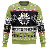 Chibi Christmas Gyomei Himejima Demon Slayer Ugly Christmas Sweater