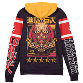 Colossal Titan Attack on Titan" Streetwear Zip Hoodie Jacket