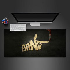 Bang Size Gaming Mouse Pad,