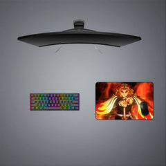 Demon Slayer Rengoku Fire Design M-XXL Size Gaming Mouse Pad Computer Desk Mat - Nysekai