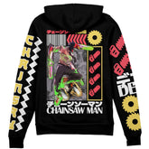 Denji V3 Chainsaw Man" Streetwear Zip Hoodie Jacket
