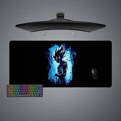 DBZ Goku Blue Aura Size Gaming Mouse Pad