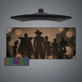 Dragon Ball Silhouette Size Gaming Mouse Pad