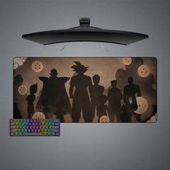Dragon Ball Silhouette Size Gaming Mouse Pad