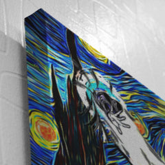 Dragon Ball Z Super Starry Night Goku Canvas Print Wall Art - Nysekai