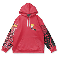 Edward Elric Fullmetal Alchemist Streetwear Hoodie