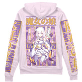 Emilia Re Zero" Streetwear Zip Hoodie Jacket