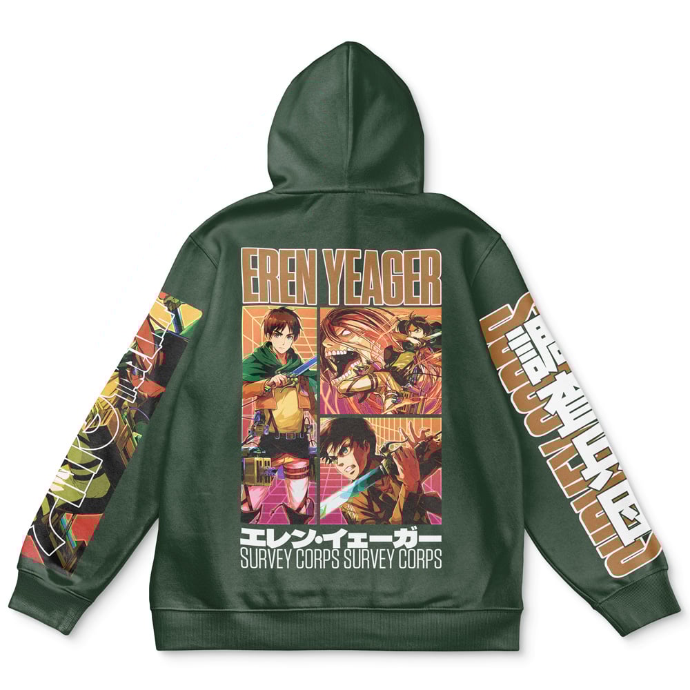 Eren Yeager Attack on Titan Streetwear Hoodie