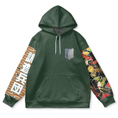 Eren Yeager Attack on Titan Streetwear Hoodie