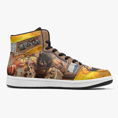Eren Yeager Attack Titan Attack on Titan Mid 1 Basketball Shoes