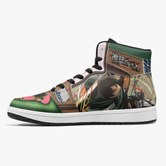 Eren Yeager Survey Corps Attack on Titan Mid 1 Basketball Shoes