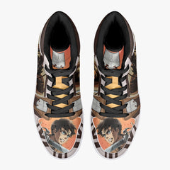 Eren Yeager Training Corps Attack on Titan Mid 1 Basketball Shoes