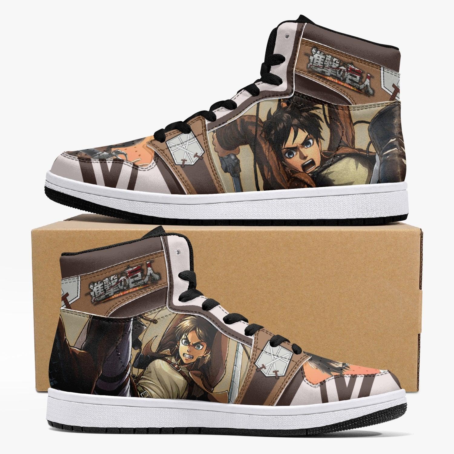 Eren Yeager Training Corps Attack on Titan Mid 1 Basketball Shoes