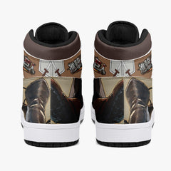 Eren Yeager Training Corps Shingeki no Kyojin Mid 1 Basketball Shoes