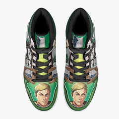 Erwin Smith Shinzou wo Sasageyo Shingeki no Kyojin Mid 1 Basketball Shoes