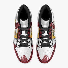 Erza Scarlet Fairy Tail Mid 1 Basketball Shoes