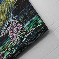 Game of Thrones Starry Night Braavos Canvas Print Wall Art - Nysekai