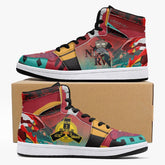 Gendo Ikari Eva Unit 02 Neon Genesis Evangelion Mid 1 Basketball Shoes