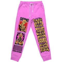 Giorno Giovanna Jojo's Bizarre Adventure" Streetwear Sweatpants