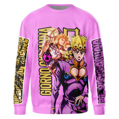 Giorno Giovanna Jojo's Bizarre Adventure" Streetwear Sweatshirt
