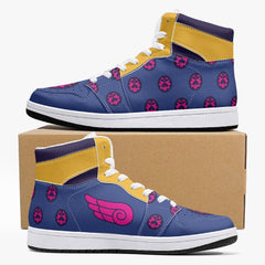 Giorno Giovanna Manga Jojo's Bizarre Adventure Mid 1 Basketball Shoes
