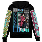Giyu Tomioka V2 Demon Slayer Streetwear Zip Hoodie Jacket