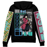 Giyu Tomioka V2 Demon Slayer" Streetwear Zip Hoodie Jacket