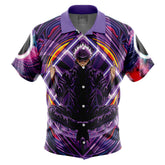 Trippy Gojo Satoru V2 Jujutsu Kaisen Button Up Hawaiian Shirt