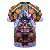 Trippy Ultra Instinct Goku Dragon Ball Z Baseball Jersey Without Piping