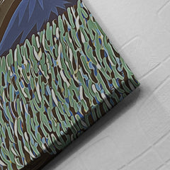 Goku vs Death Star Starry Night Canvas Print Wall Art - Nysekai