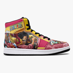 Gol D. Roger One Piece Mid 1 Basketball Shoes