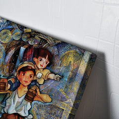 Grave of the Fireflies Studio Ghibli Canvas Print Wall Art - Nysekai