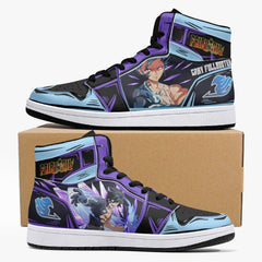 Gray Fullbuster Fairy Tail Mid 1 Basketball Shoes