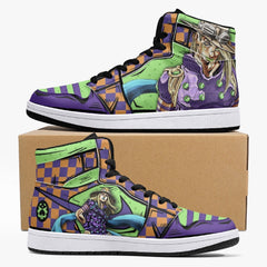 Gyro Zeppeli JoJo's Bizarre Adventure Mid 1 Basketball Shoes