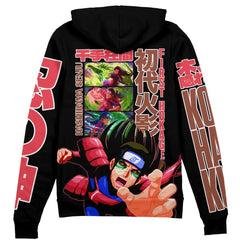 Hashirama Senju V2 Naruto" Streetwear Zip Hoodie Jacket
