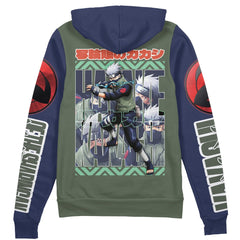 Hatake Kakashi Naruto Shippuden" Streetwear Zip Hoodie Jacket