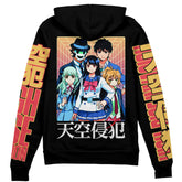 High-Rise Invasion" Streetwear Zip Hoodie Jacket