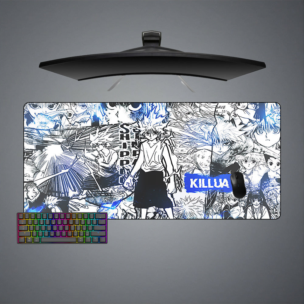 Killua Drawing Size Gaming Mouse Pad,